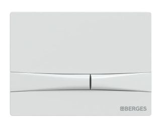 Комплект Berges 043283: инсталляция NOVUM 525 кнопка F1 белая унитаз Floe Rimless сидение дюропласт Floe Slim SO